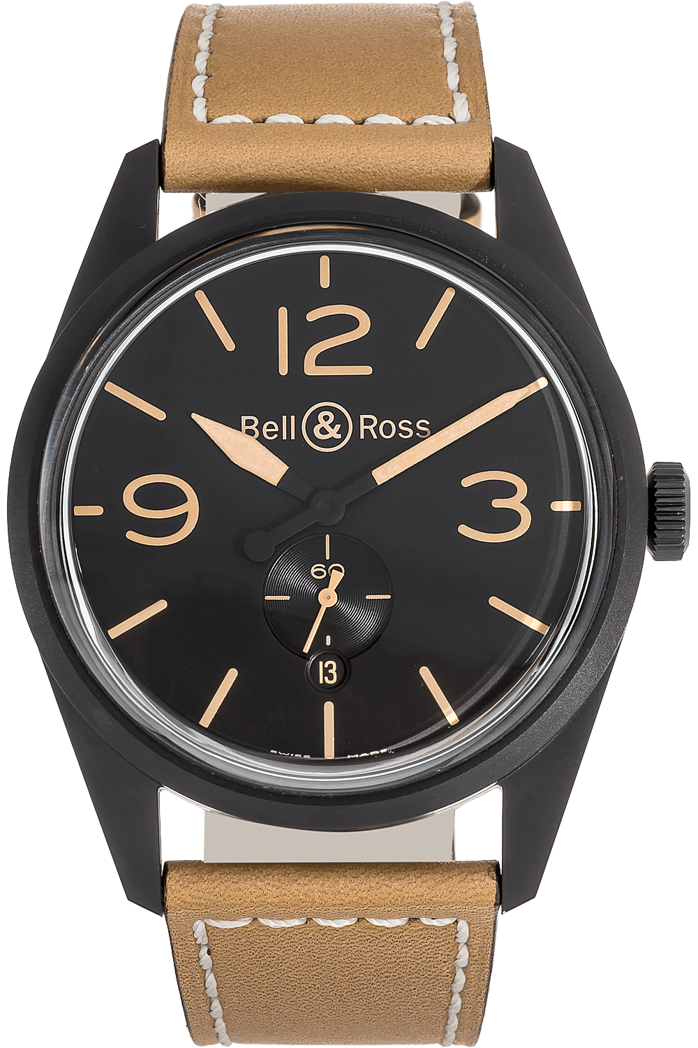 Pre-Owned Bell & Ross BR 123 Heritage (BR123-95-SC)