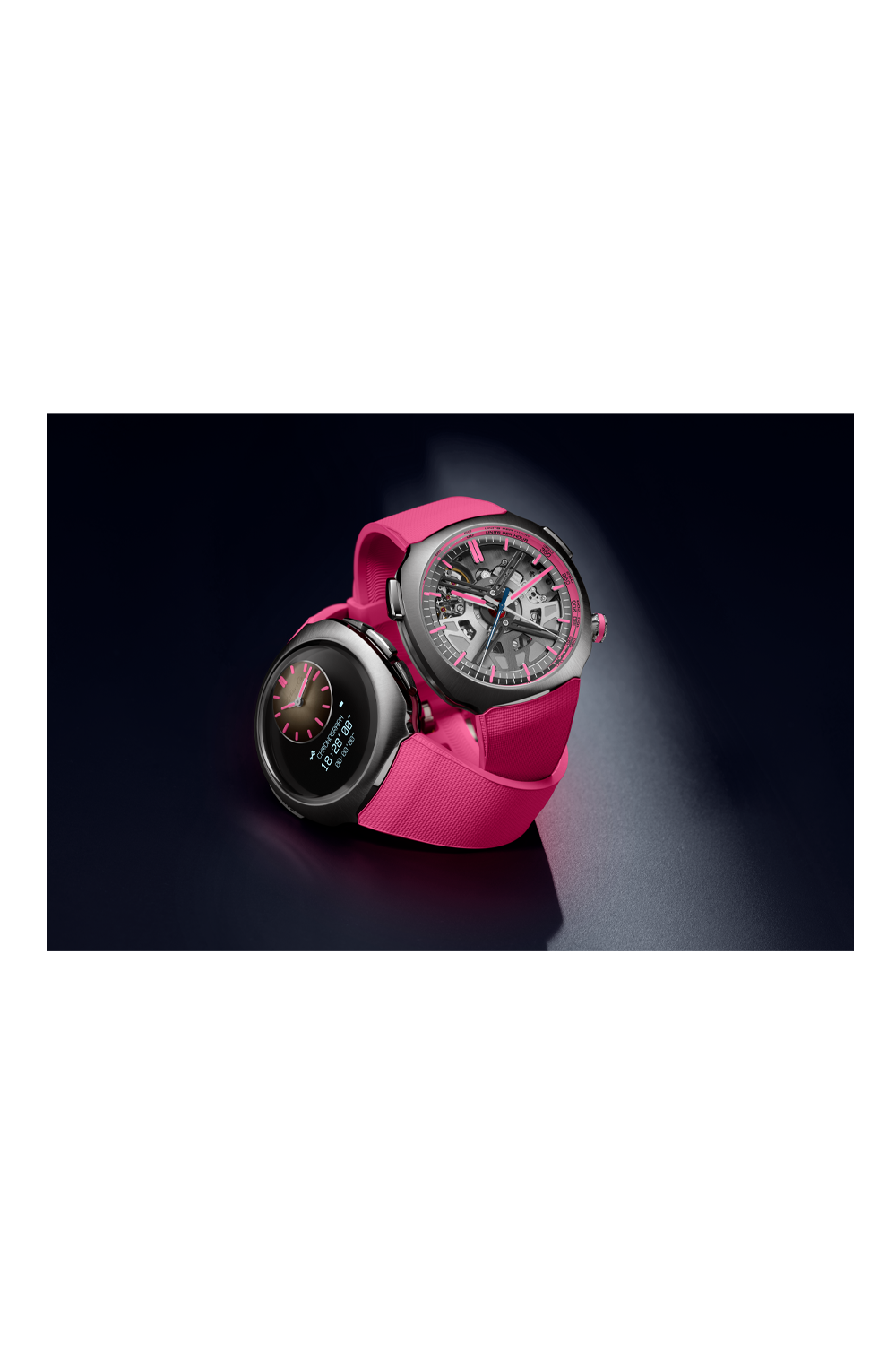 H. Moser & Cie. Streamliner Alpine Drivers and Mechanics Pink