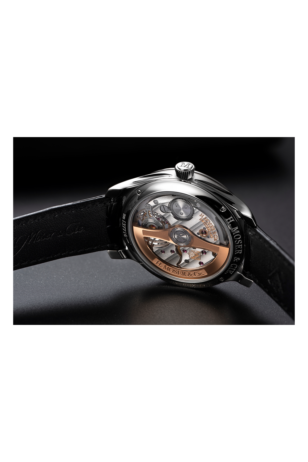 H. Moser & Cie. Endeavour Aventurine Tourbillon Steel (1804-1219)
