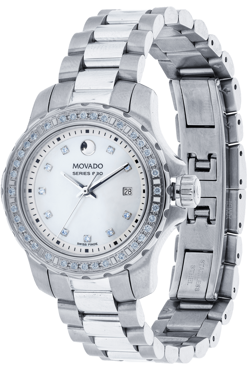 movado series 800 gold