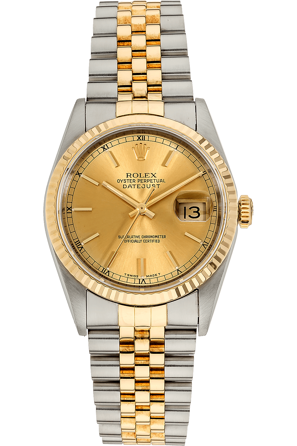 tourneau rolex datejust stainless watches steel tap yellow pre hover zoom warranty