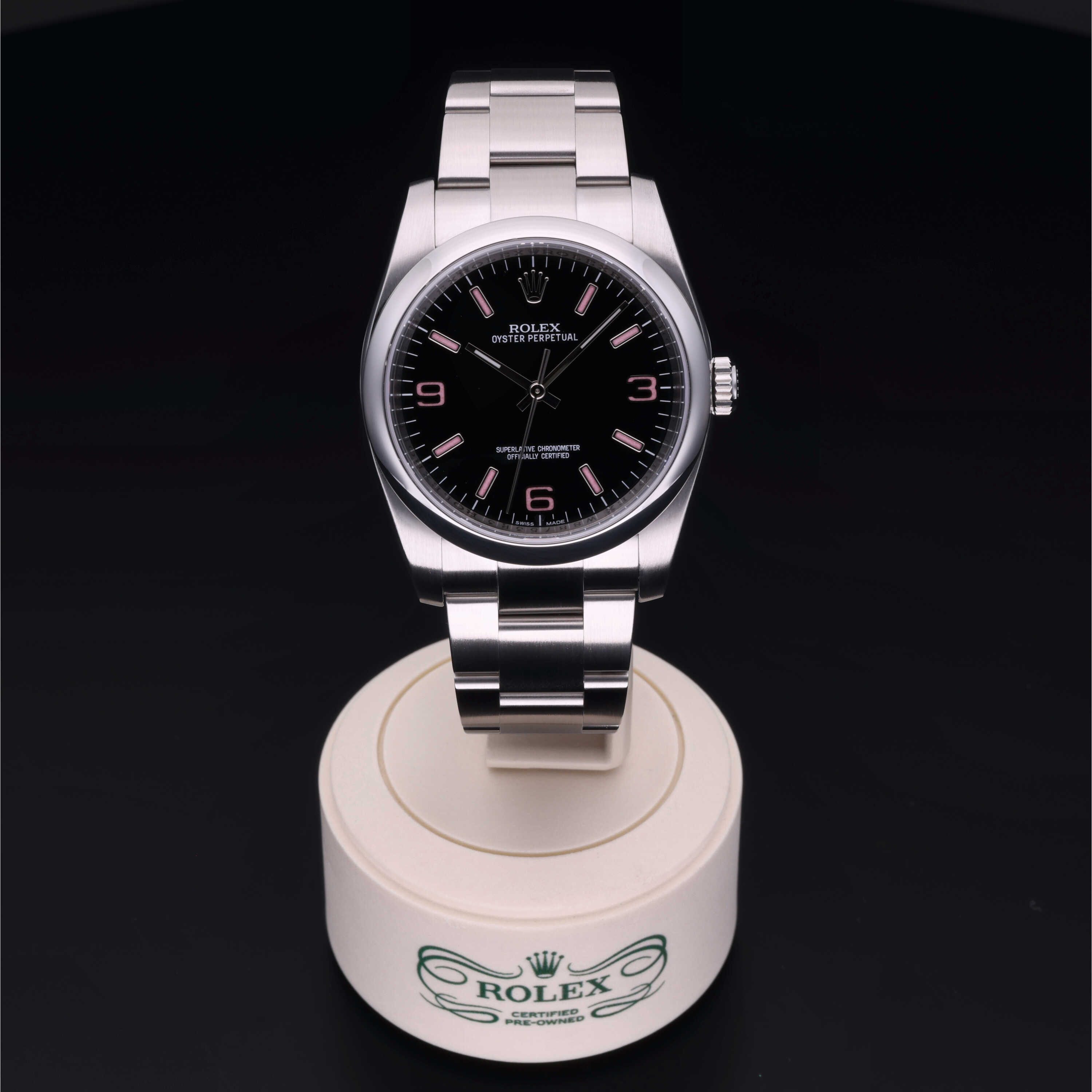 Rolex 116000 black sales
