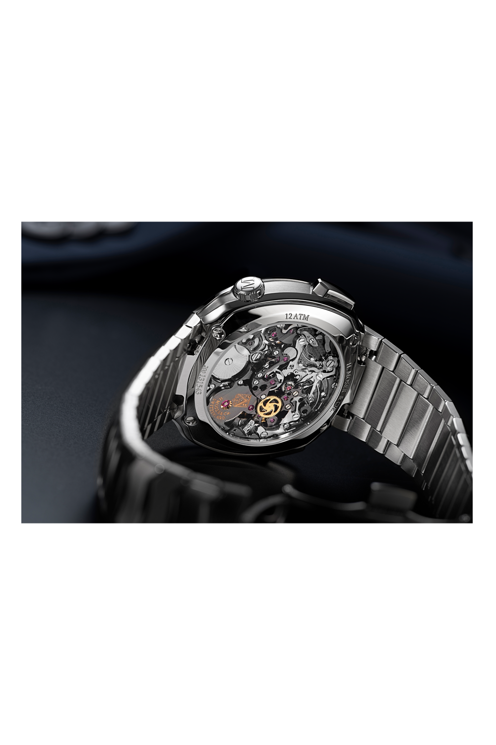 ガーミットチャコール EIT ver. H. Moser & Cie. Streamliner Flyback Chronograph Automatic Matrix
