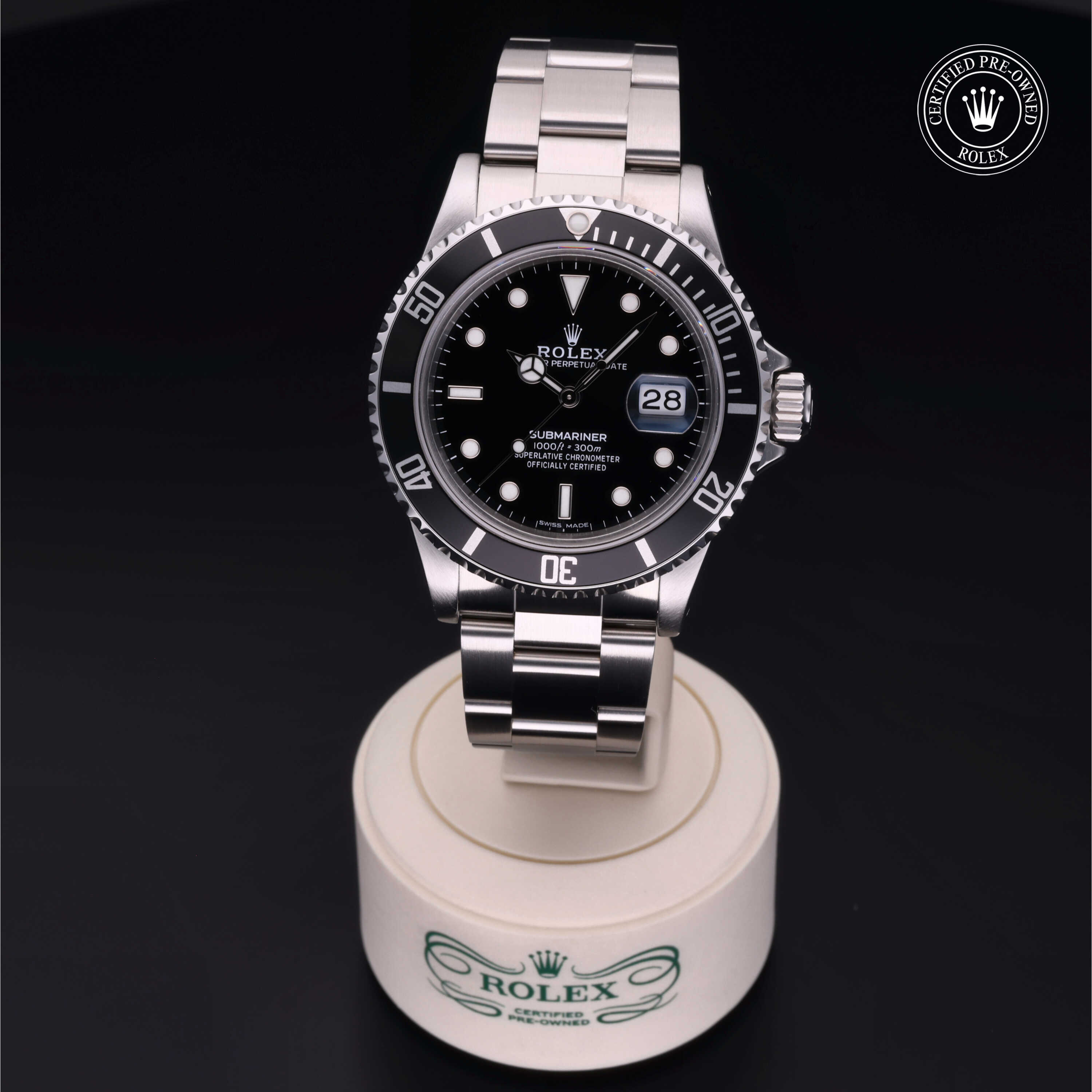 Rolex submariner online certified pre owned