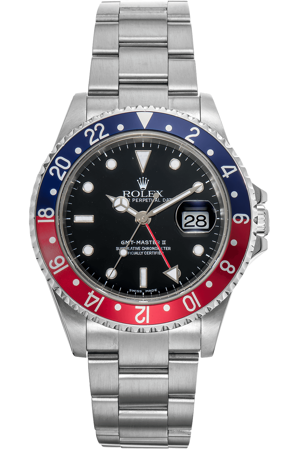 Pre-Owned Rolex GMT-Master II (16710BLRO)