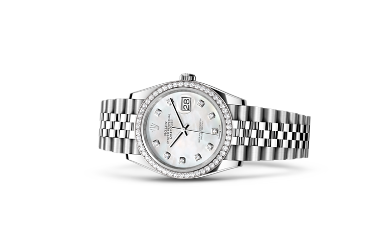 Rolex datejust 36 deals white gold