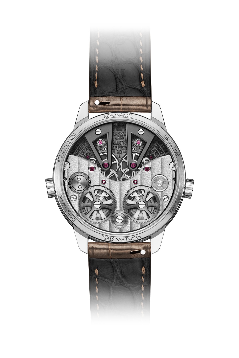 Armin Strom Dual Time GMT Resonance-Manufacture Edition Black