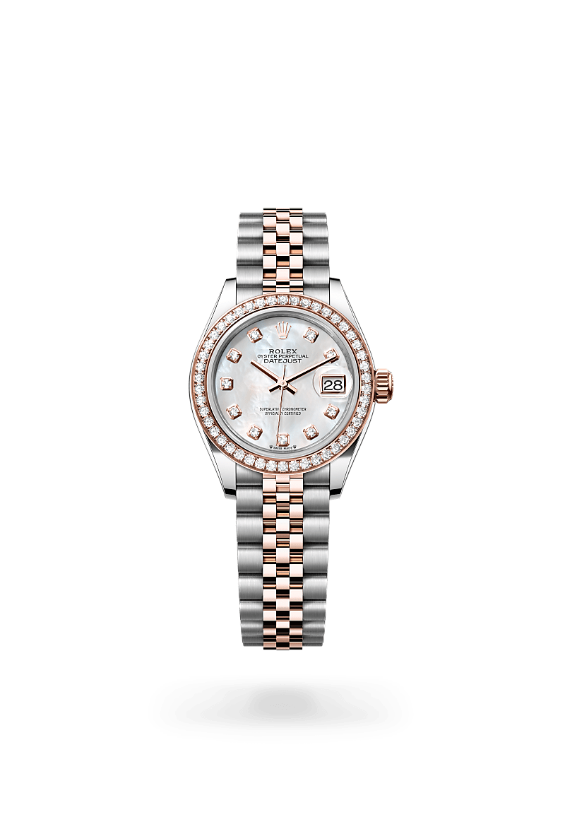 Rolex Lady-Datejust in oystersteel and everose gold, M279381RBR 
