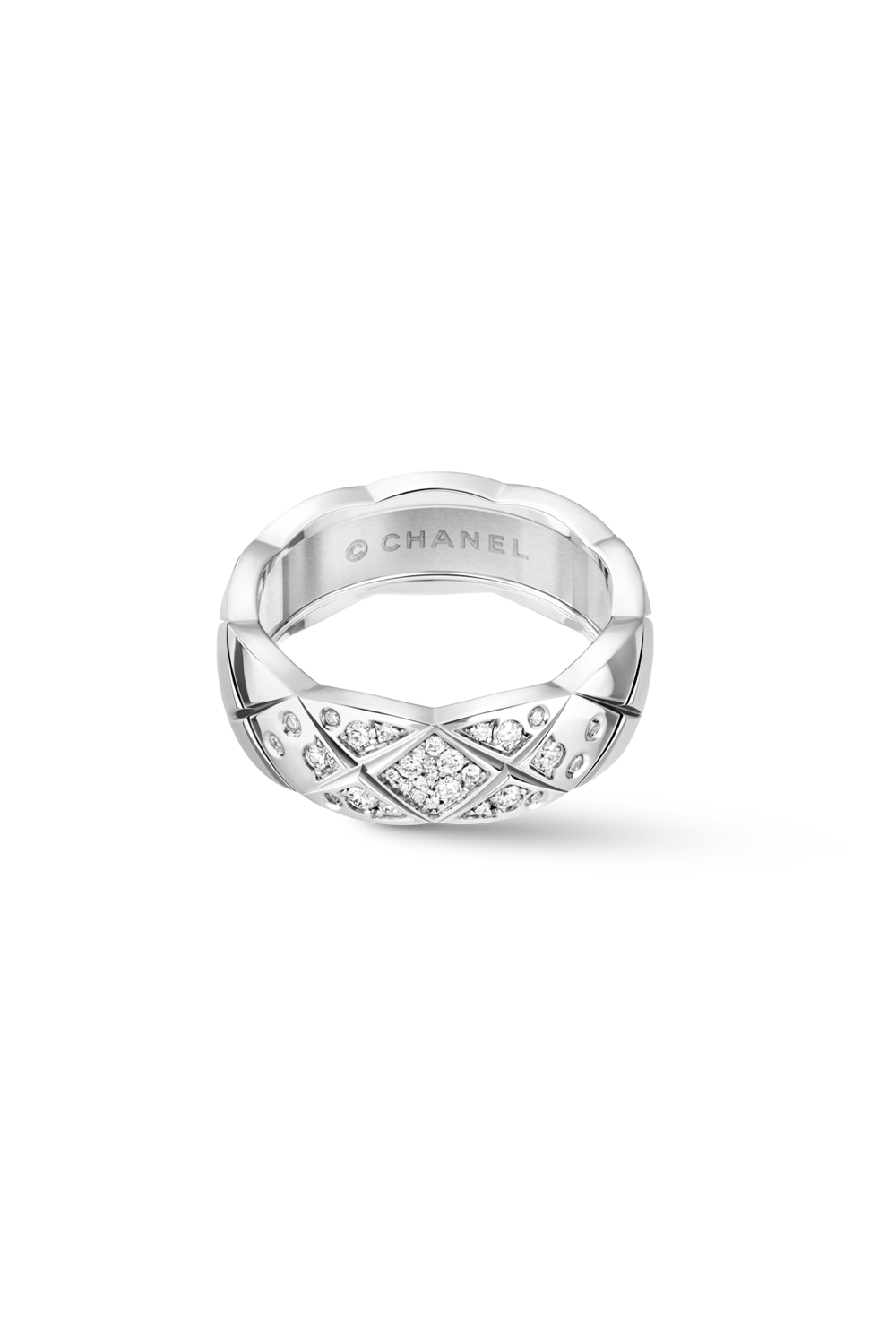 Ring CHANEL Coco Crush - Pre-owned Ring White Gold