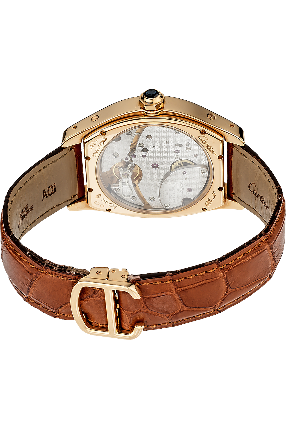 Pre-Owned Cartier Tortue 8 Days Manual (W1545851)