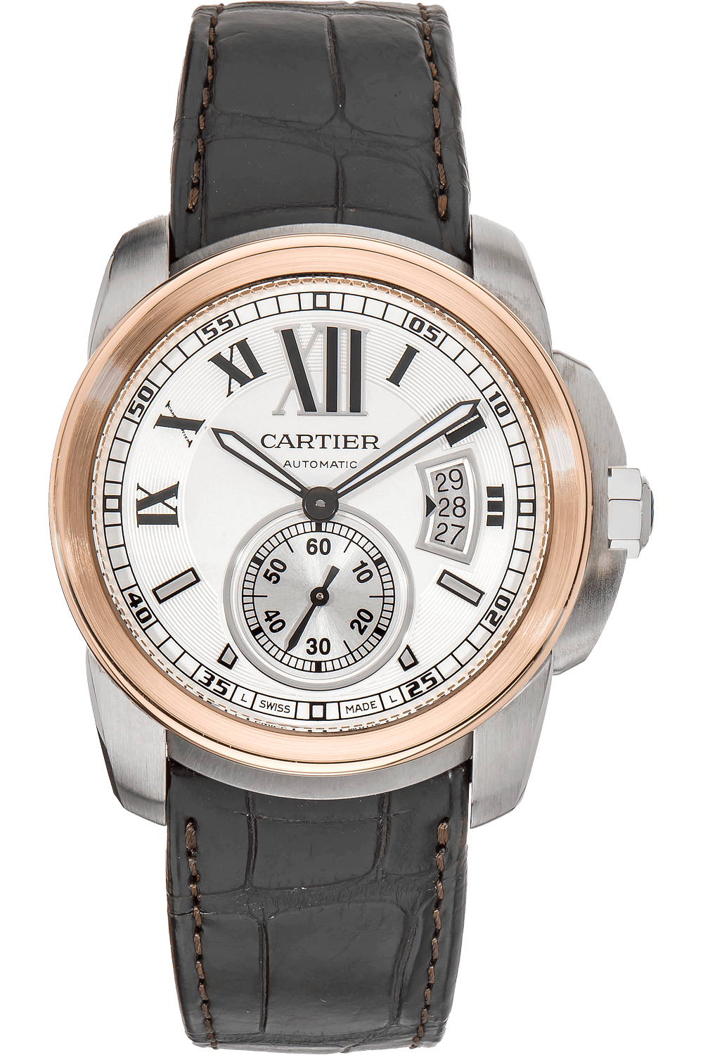Calibre De Cartier Rose Gold and 