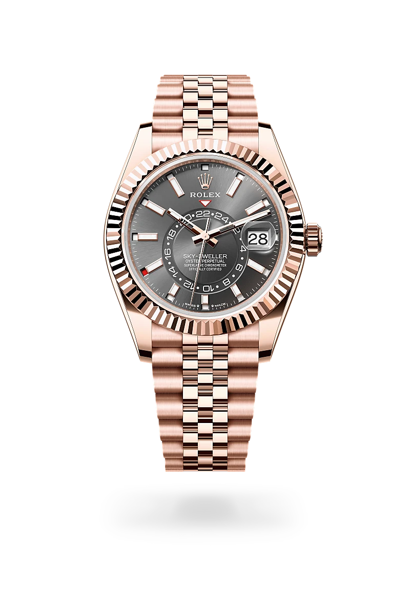Rolex Sky-Dweller 18 ct Everose gold, M336935-0008