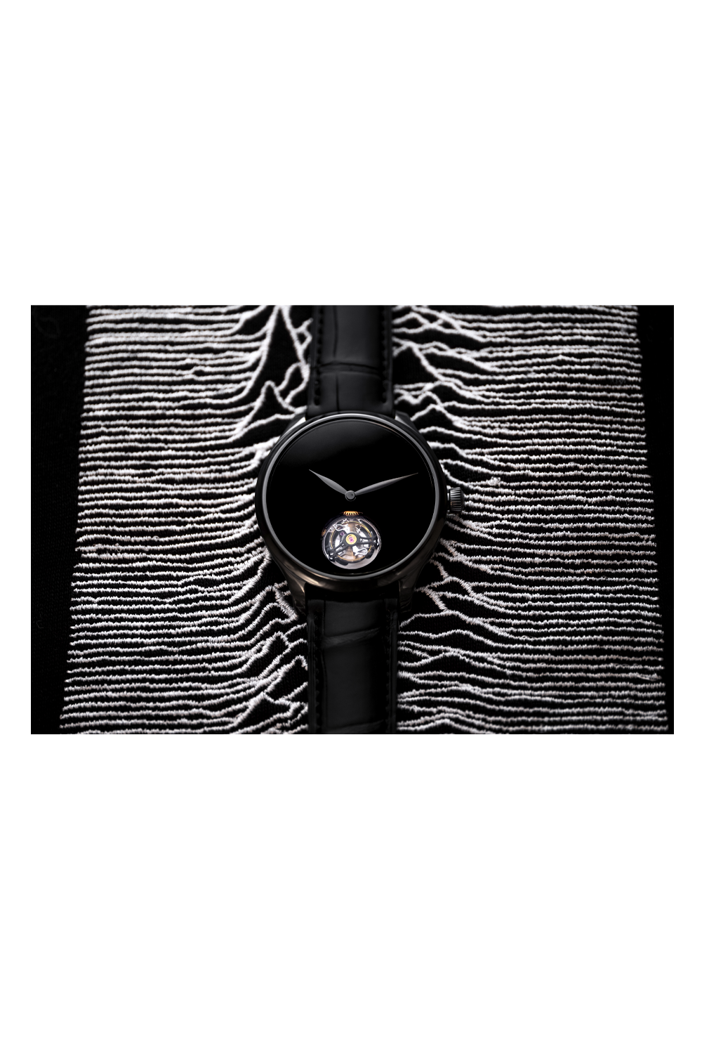 エンデヴァー H.Moser & Cie. Endeavour Perpetual Calendar 7 Days Platinum Gray