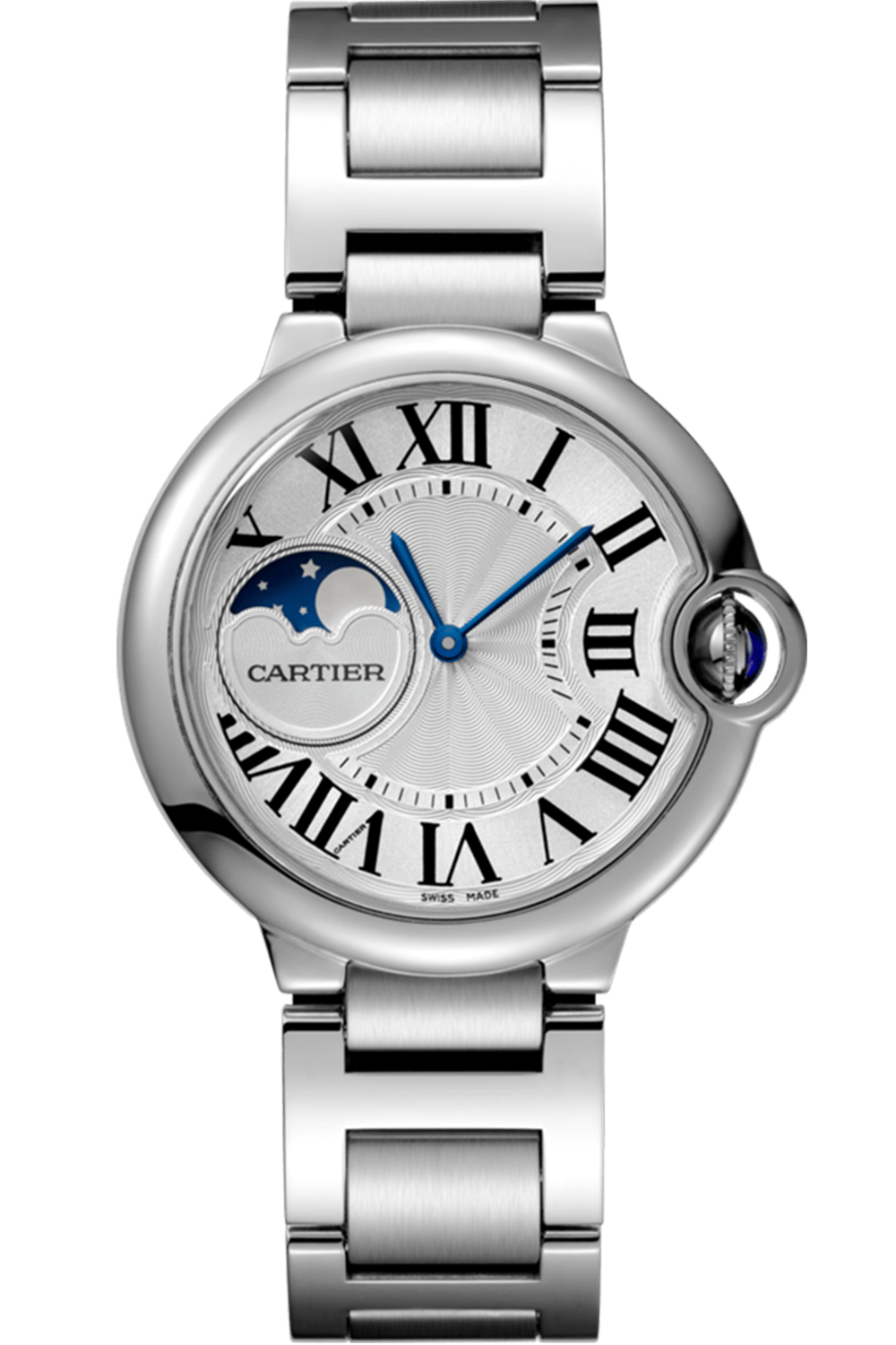 ballon bleu steel, medium