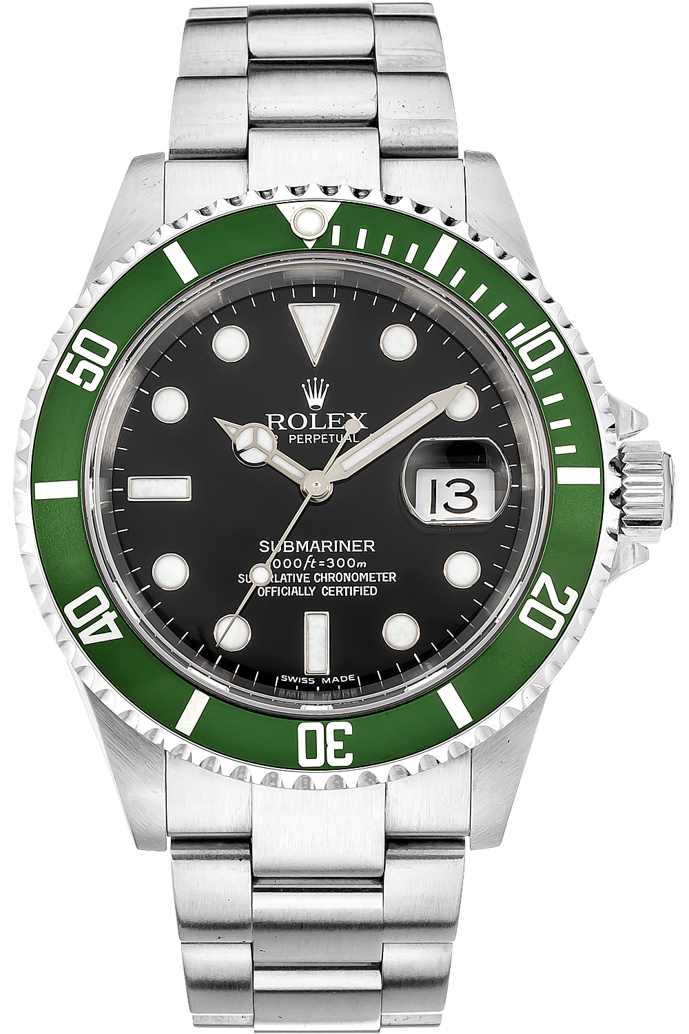 PreOwned Rolex Submariner Anniversary Edition Automatic (16610LV)