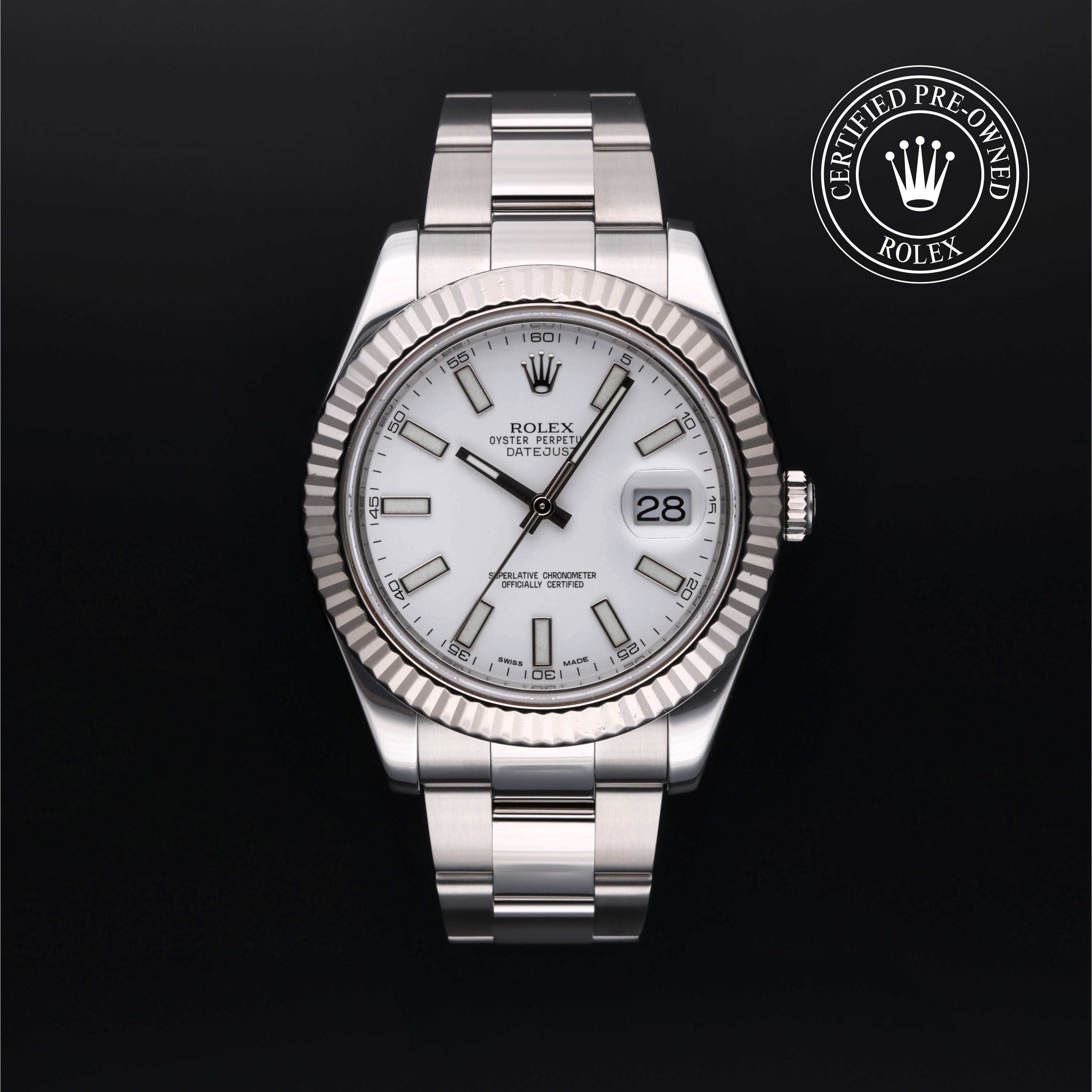 Rolex oyster perpetual clearance datejust ii 116334