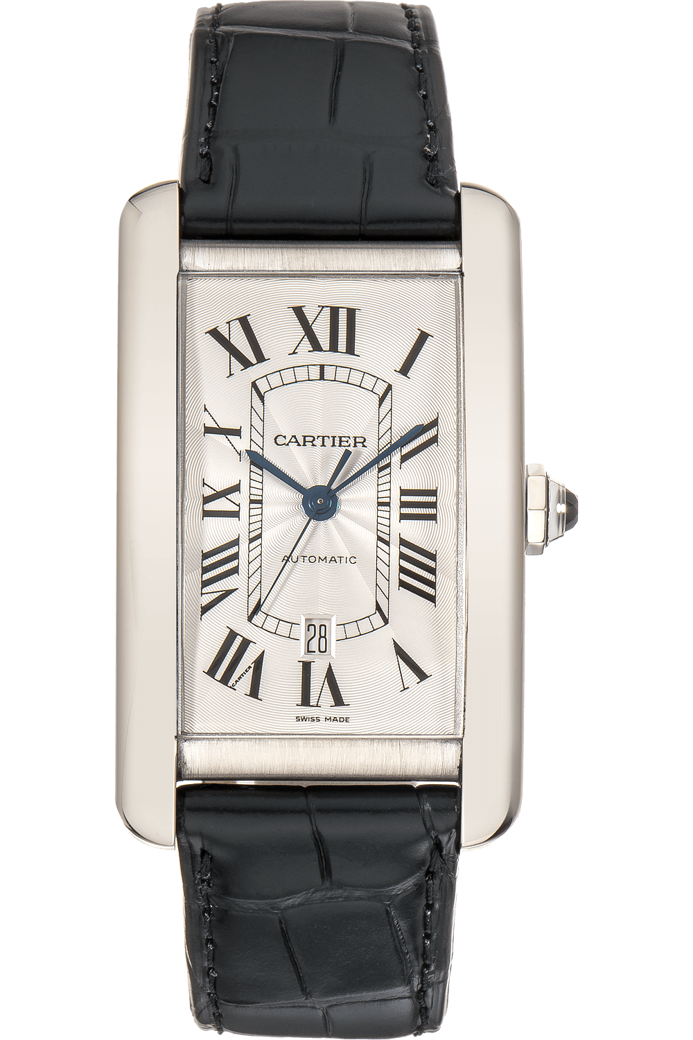 cartier tank americaine white gold