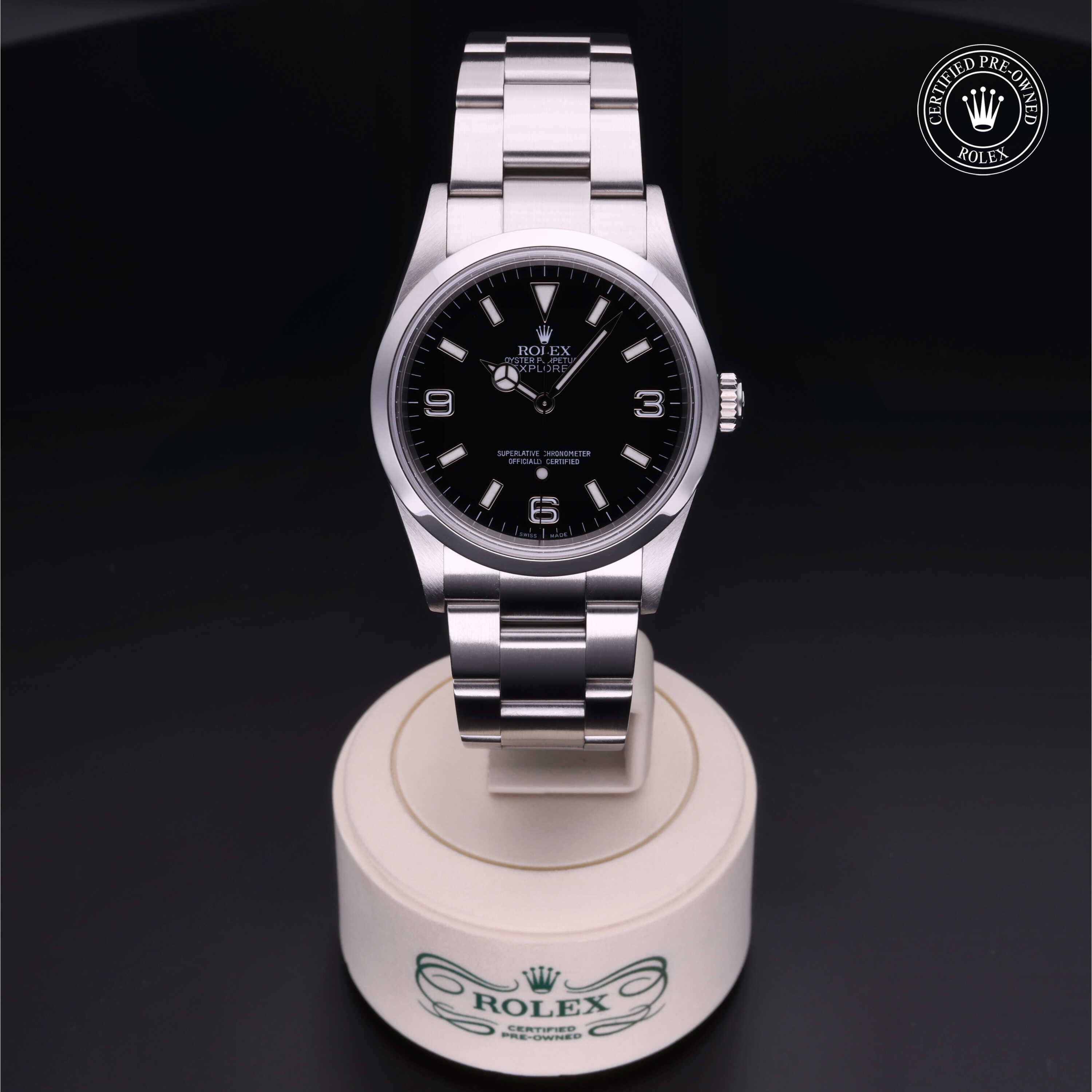 Rolex Certified Pre Owned Explorer 114270
