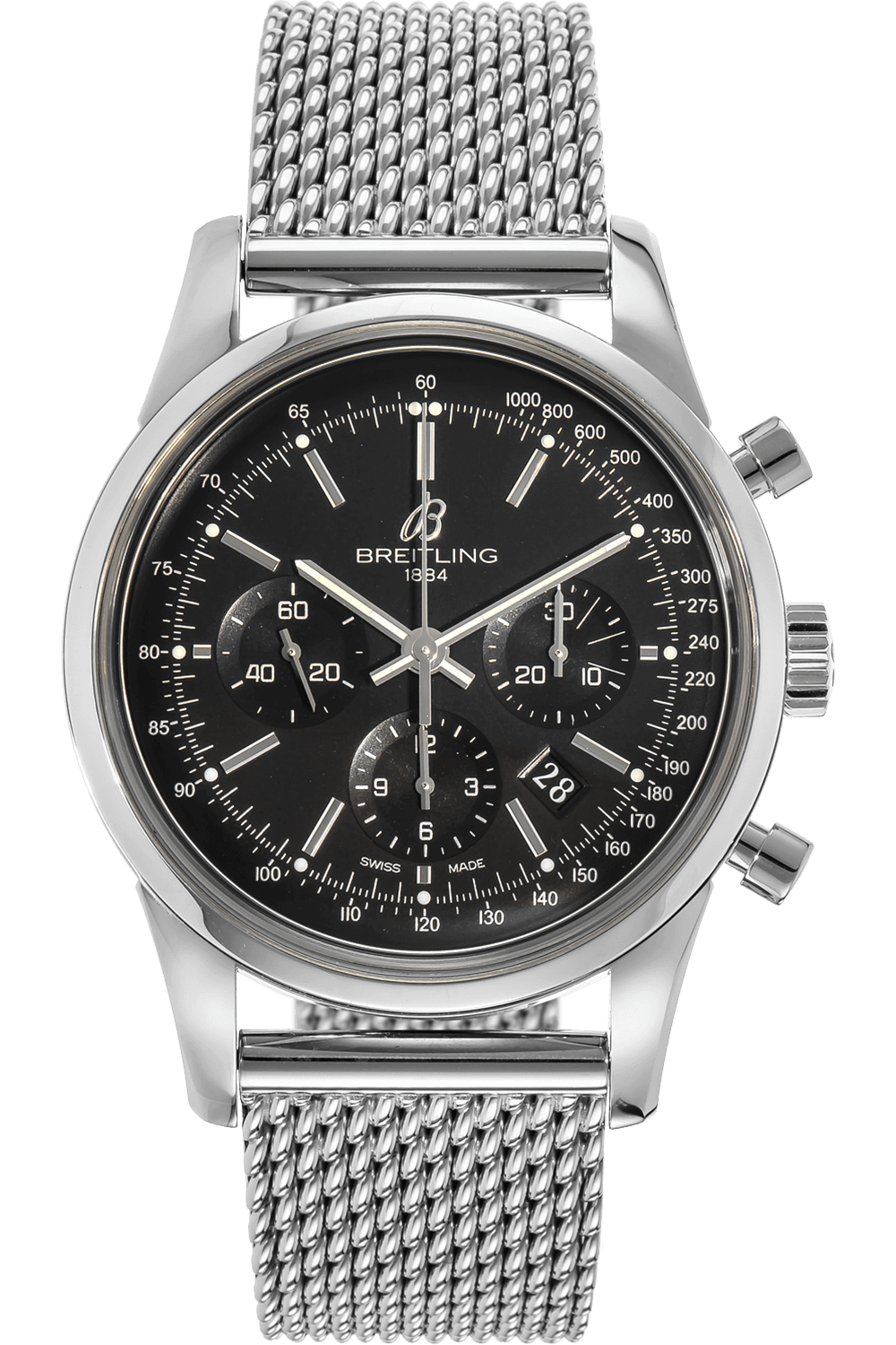 BREITLING  TRANSOCEAN CHRONOGRAPH, REFERENCE AB015212, STAINLESS