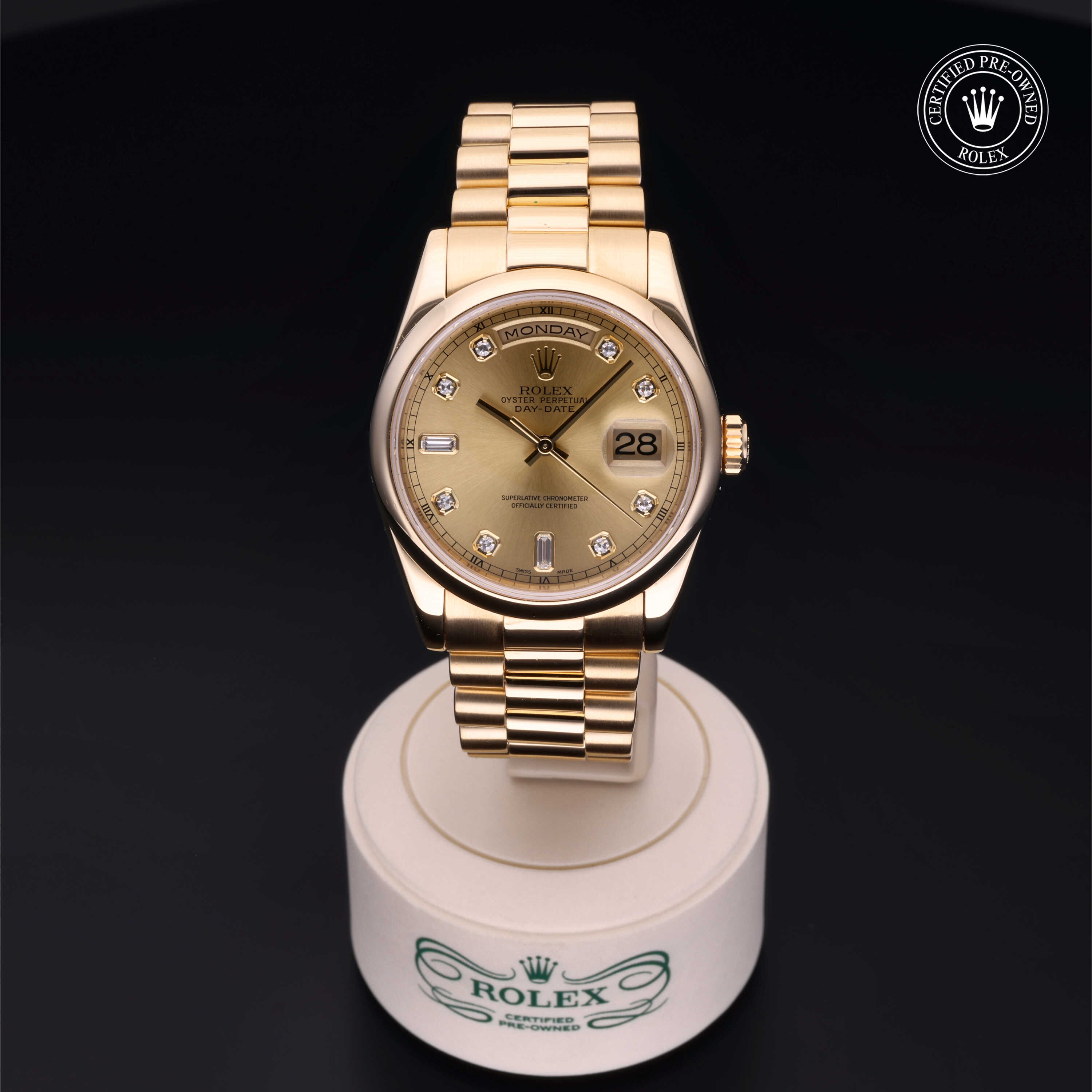 Pre Owned Rolex Day Date 118208