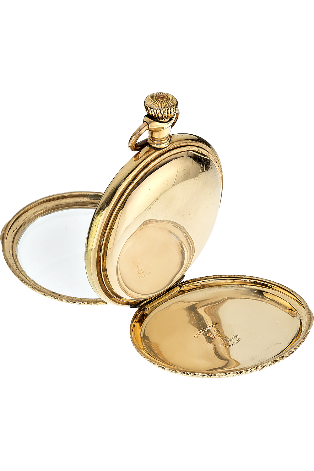 Pre-Owned Waltham Gold Plated Waltham Pocket Watch Manual (97215)