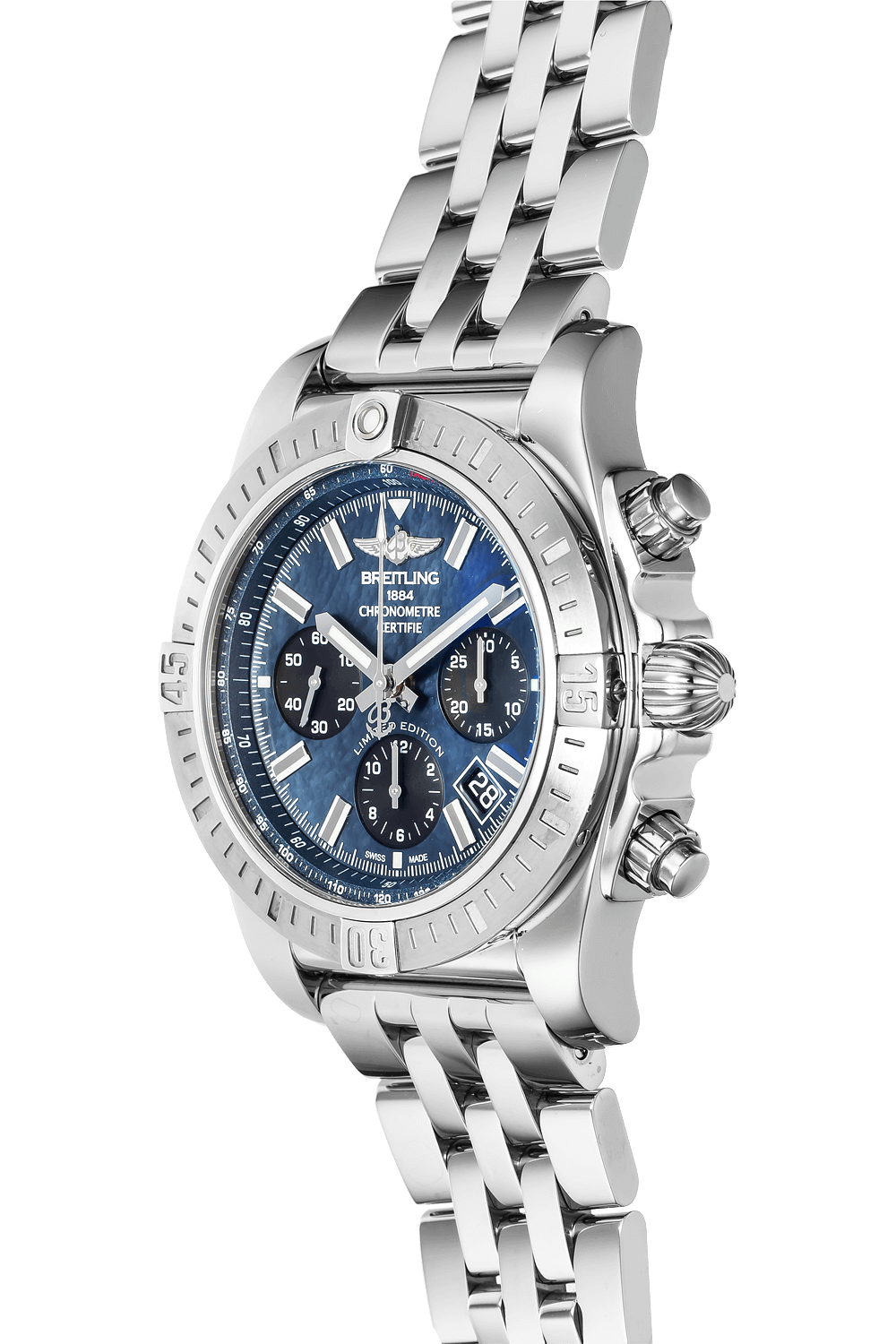 期間限定出品⭐︎Breitling⭐︎Chronomat 44 jsp Pre-Owned Breitling Chronomat 44 Airborne 30th (AB0115)