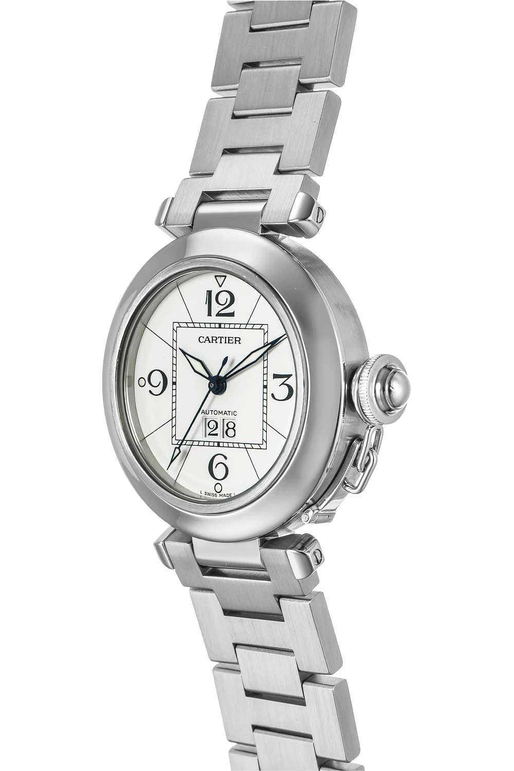 Pre-Owned Cartier Pasha C Large Date (W31044M7)