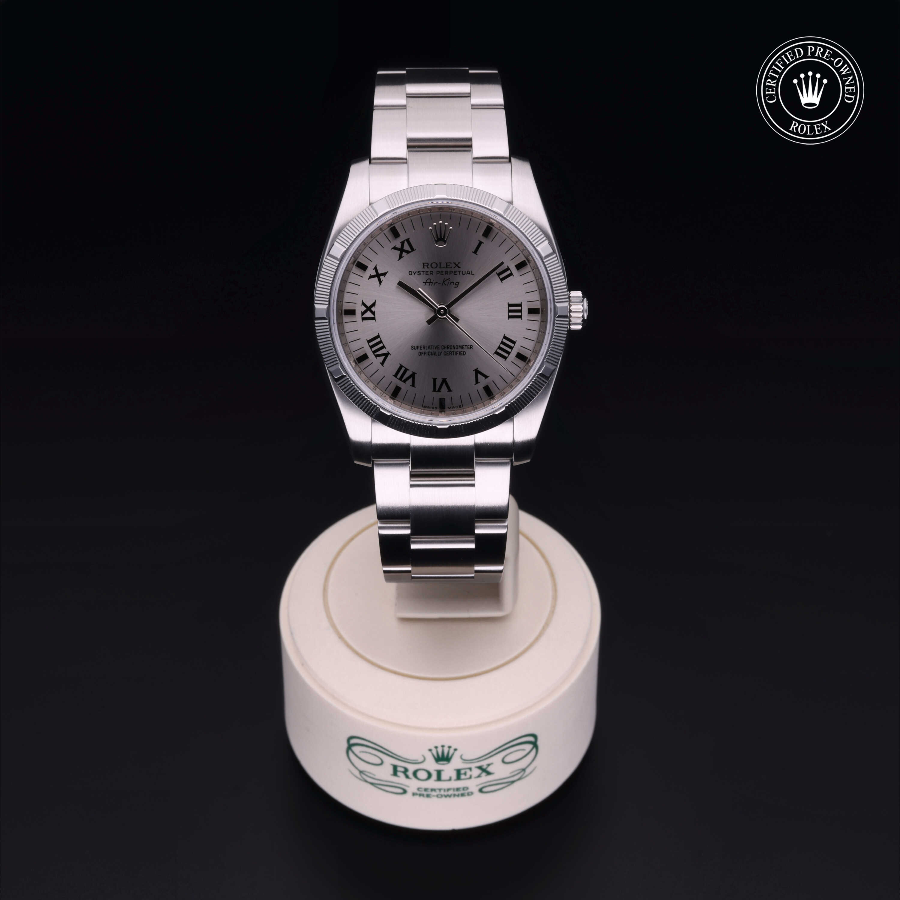 Oyster perpetual sales air king 114210