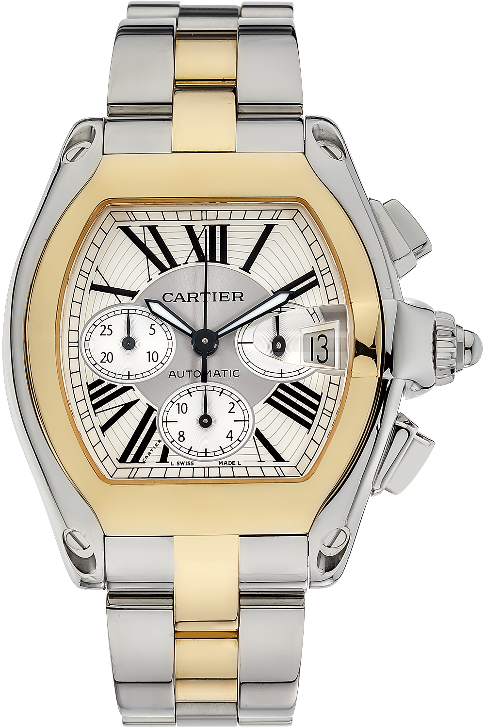 Pre Owned Cartier Roadster XL Chronograph Automatic W62027Z1
