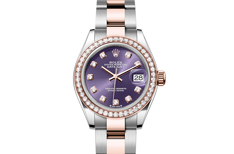 Rolex oyster perpetual best sale datejust everose gold