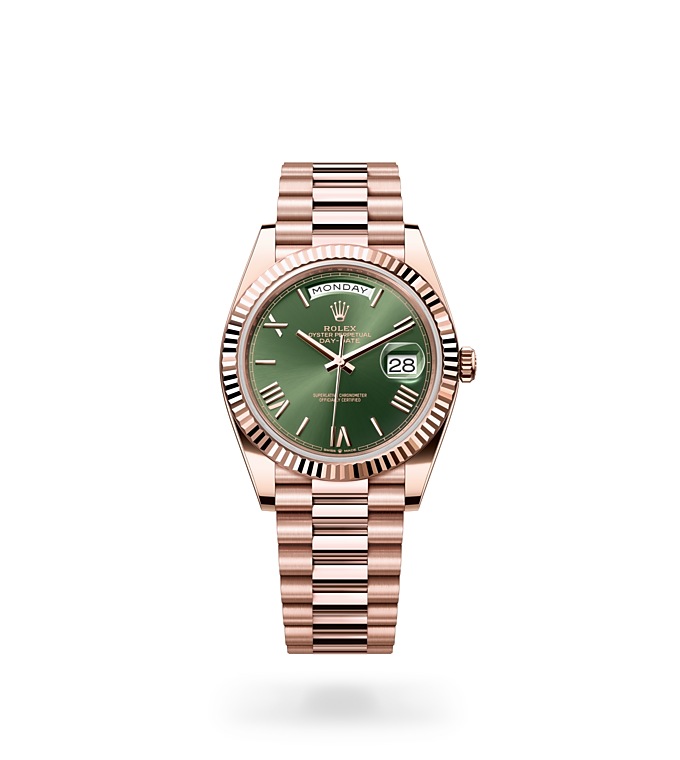 Rolex Day Date in 18 kt Everose gold M228235 0025 Tourneau