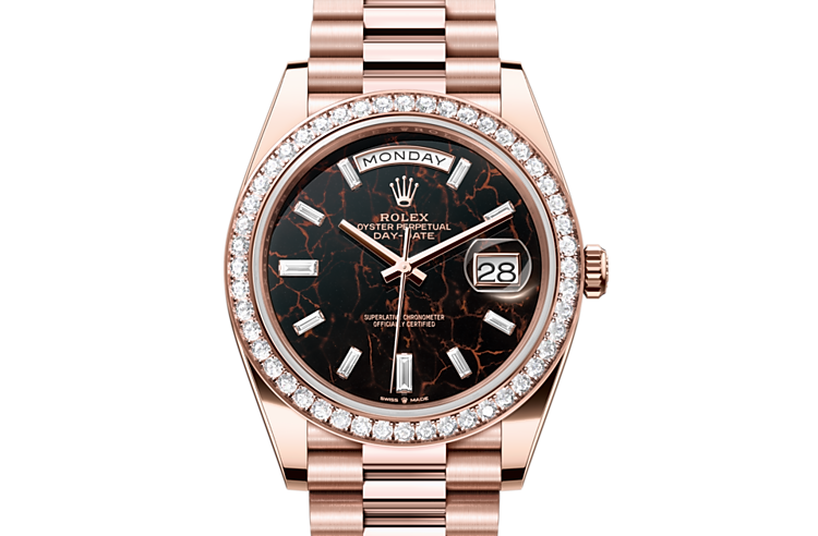 Rolex Day Date in 18 kt Everose gold M228345RBR 0016 Tourneau