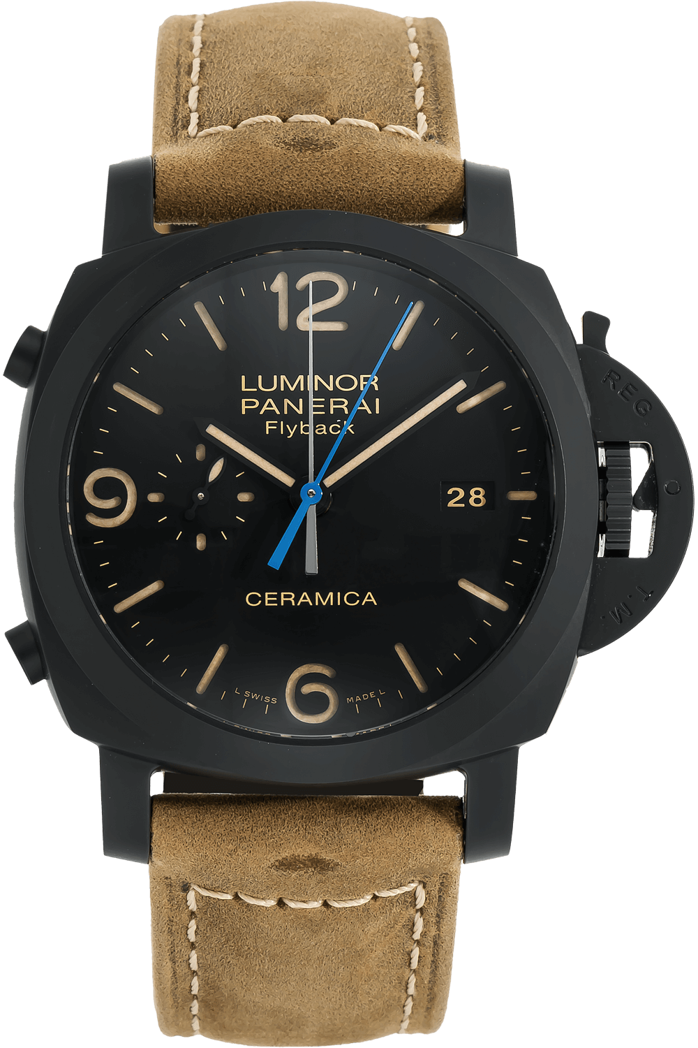 Pre Owned Panerai Luminor Chrono Flyback PAM00580