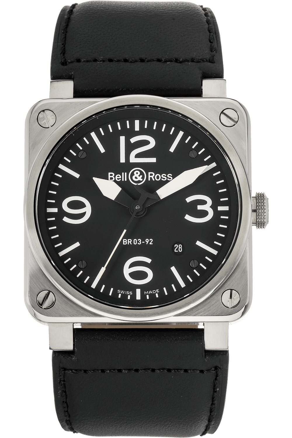 Bell & Ross BR03-92 ステンレス 中古 オーバーホール済み Pre-Owned Bell & Ross BR 03-92 Heritage (BR03-92-S)