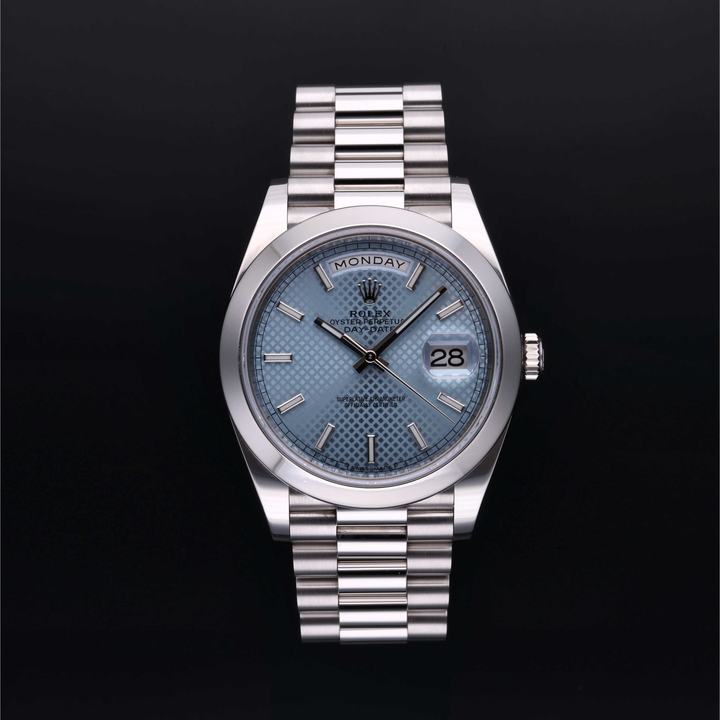 Rolex Certified Pre Owned Day Date 40 40 mm in Platinum 228206