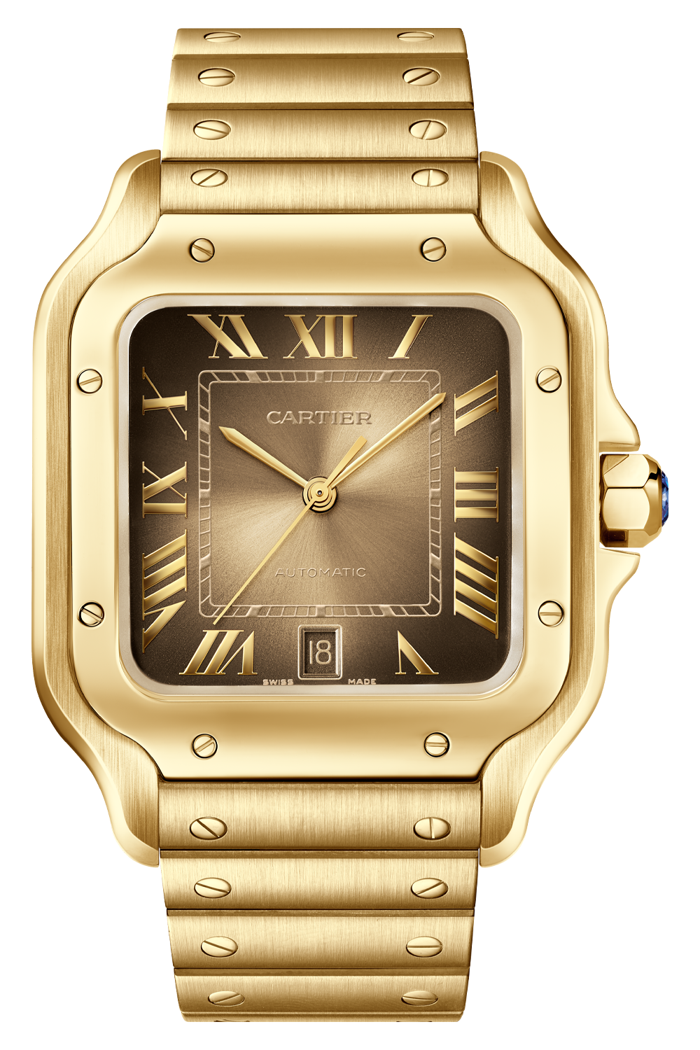 Cartier Santos de Cartier時計 Cartier Santos Dumont Ref CRWGSA0099, in platinum case with