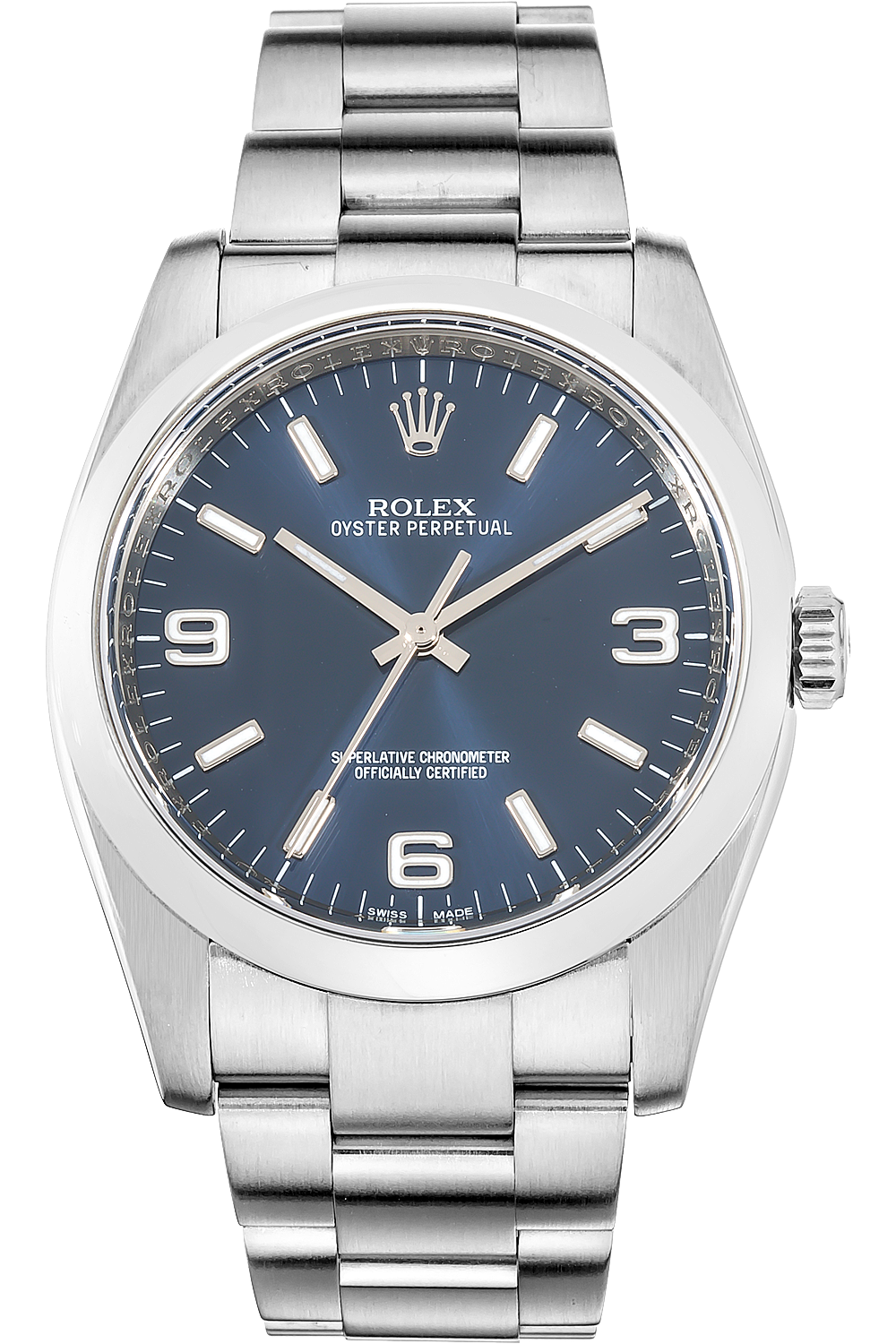 pre-owned rolex oyster perpetual (116000)