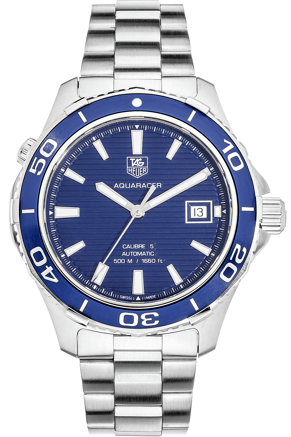 Tag heuer aquaracer calibre 5 pre owned outlet