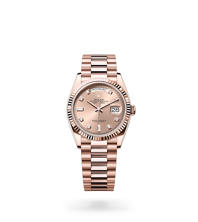 Rolex date cheap time gold