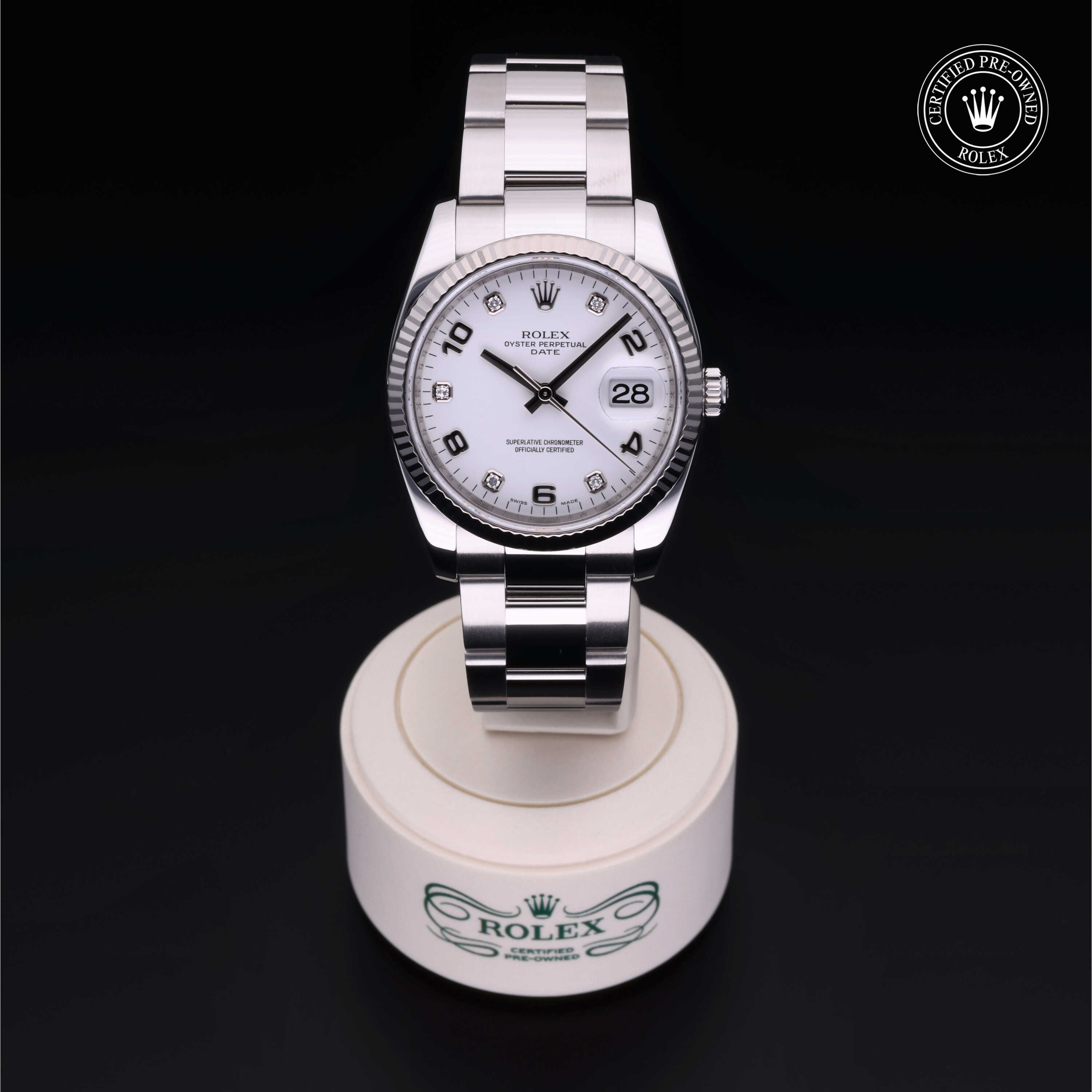 Rolex Certified Pre Owned Date 115234
