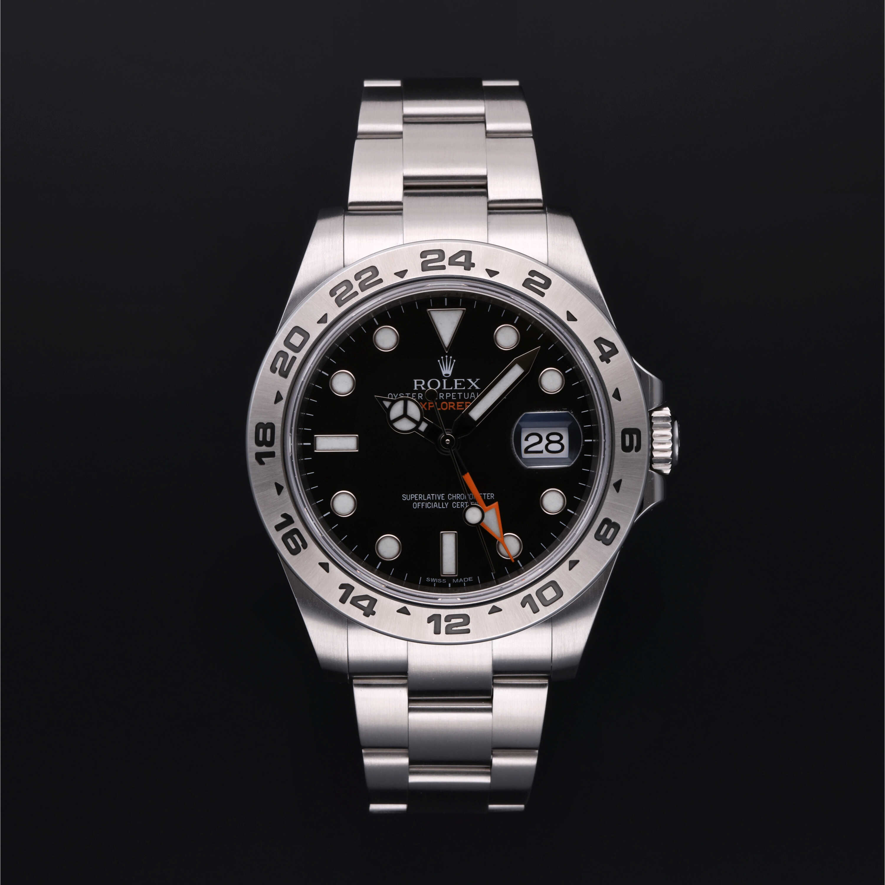Rolex Certified Pre Owned Explorer II 42 mm in Oystersteel 216570