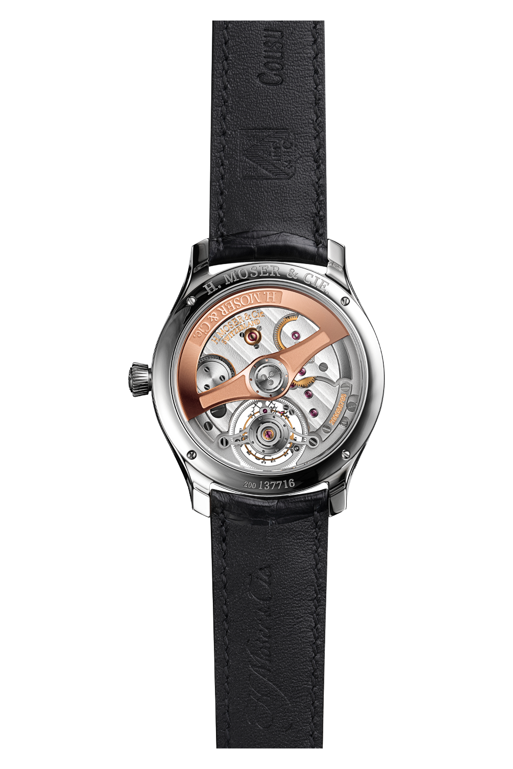 H. Moser & Cie. Endeavour Aventurine Tourbillon Steel (1804-1219)
