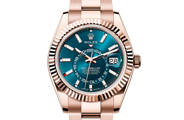 Sky dweller rose 2025 gold retail price