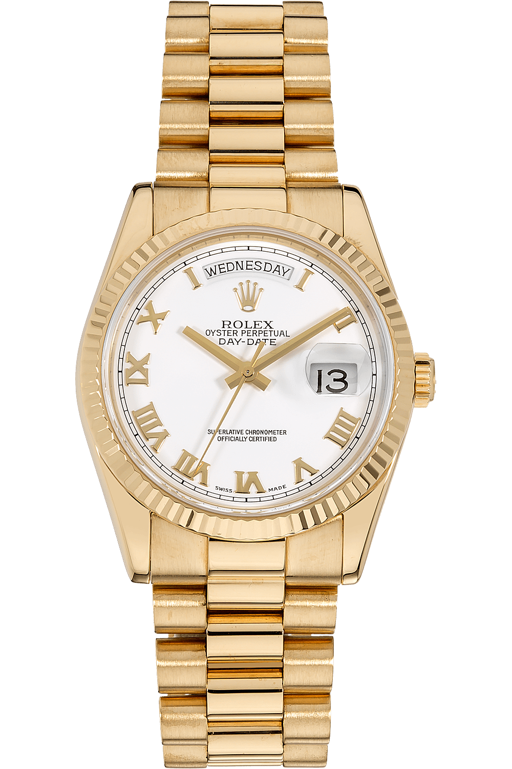 day-date yellow gold automatic