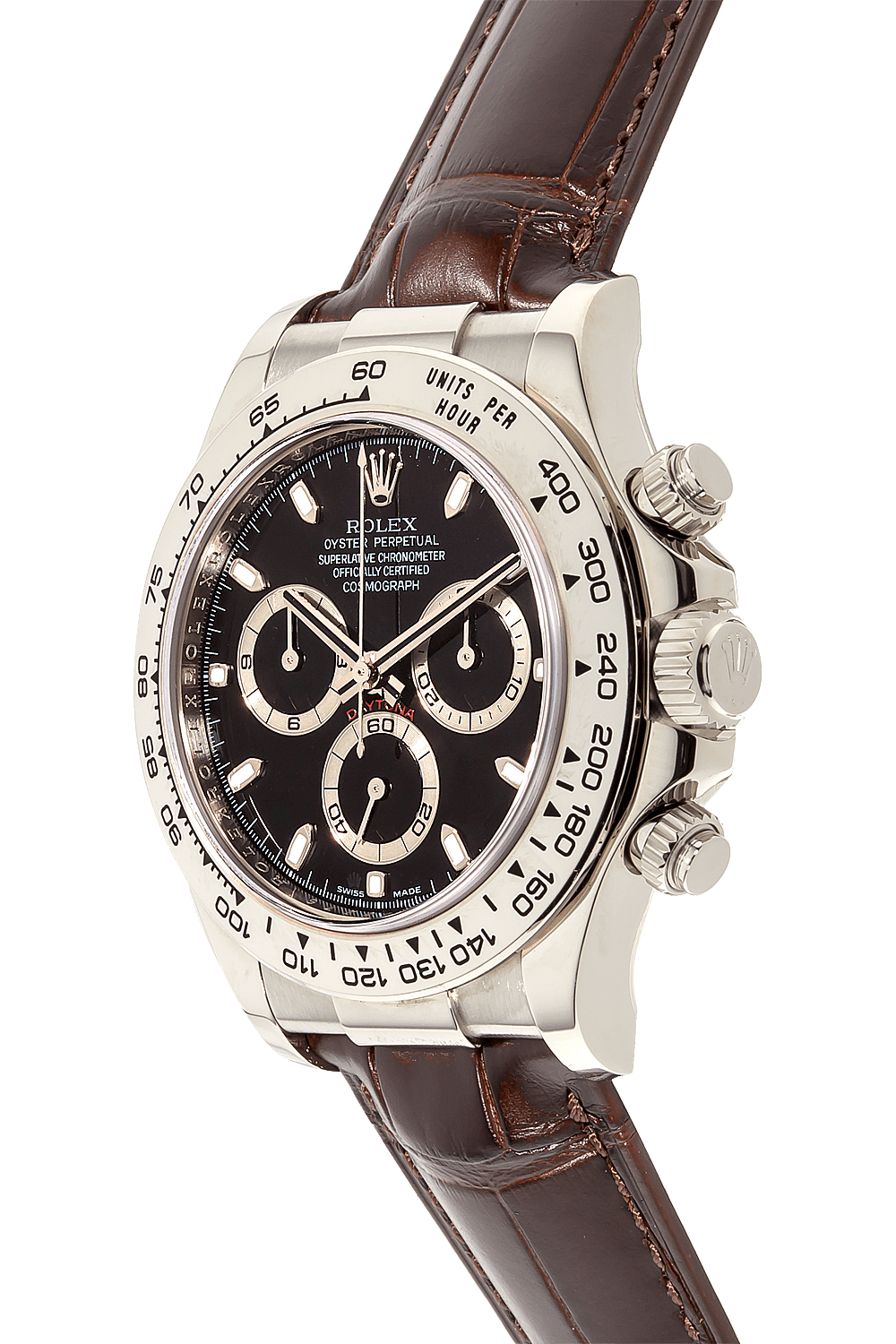 daytona white gold automatic