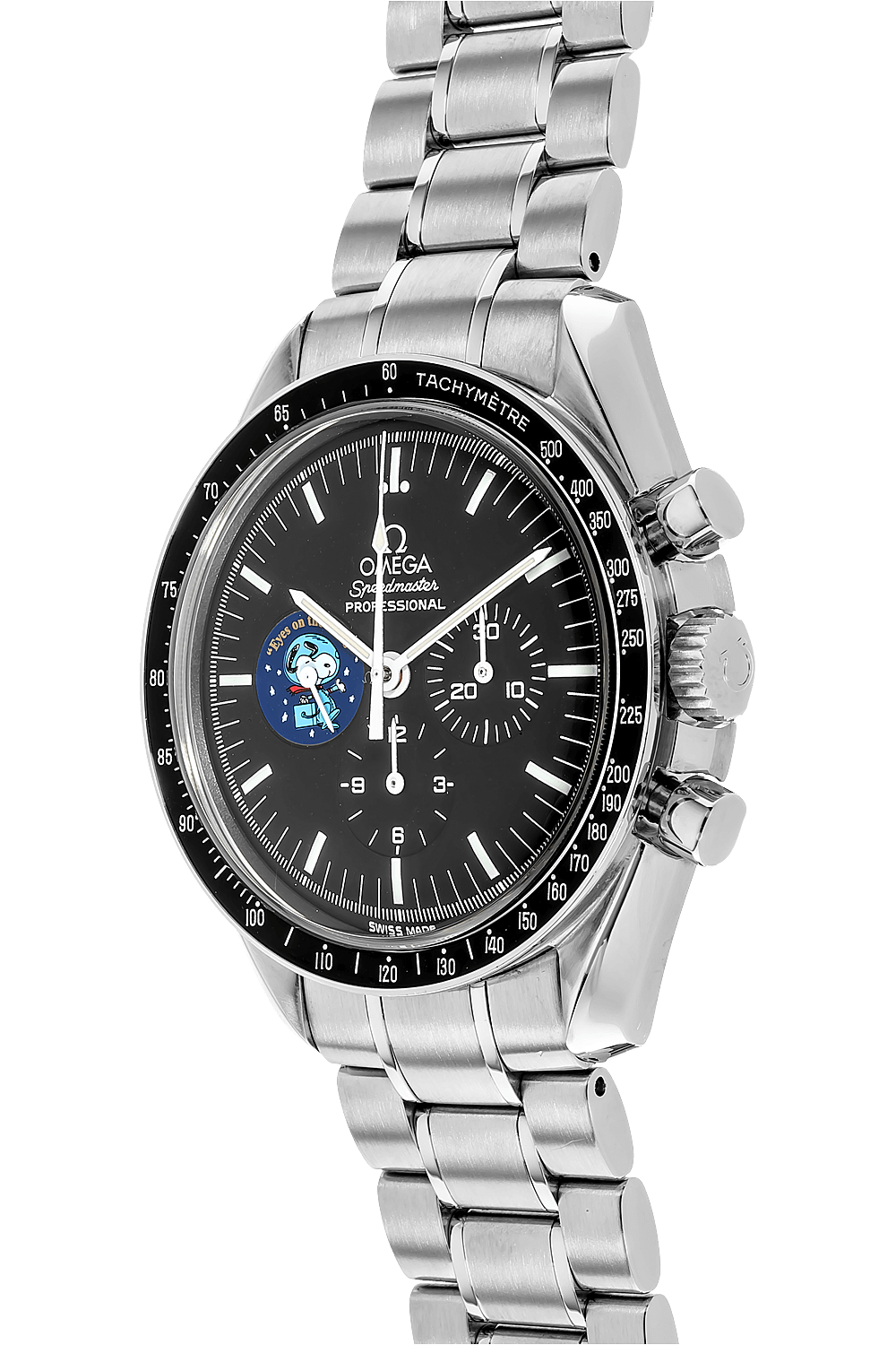 時計 OMEGASwatchSpeedmaster MoonwatchSNOOP Pre-Owned Omega Speedmaster Snoopy Moonwatch LE (35785100)
