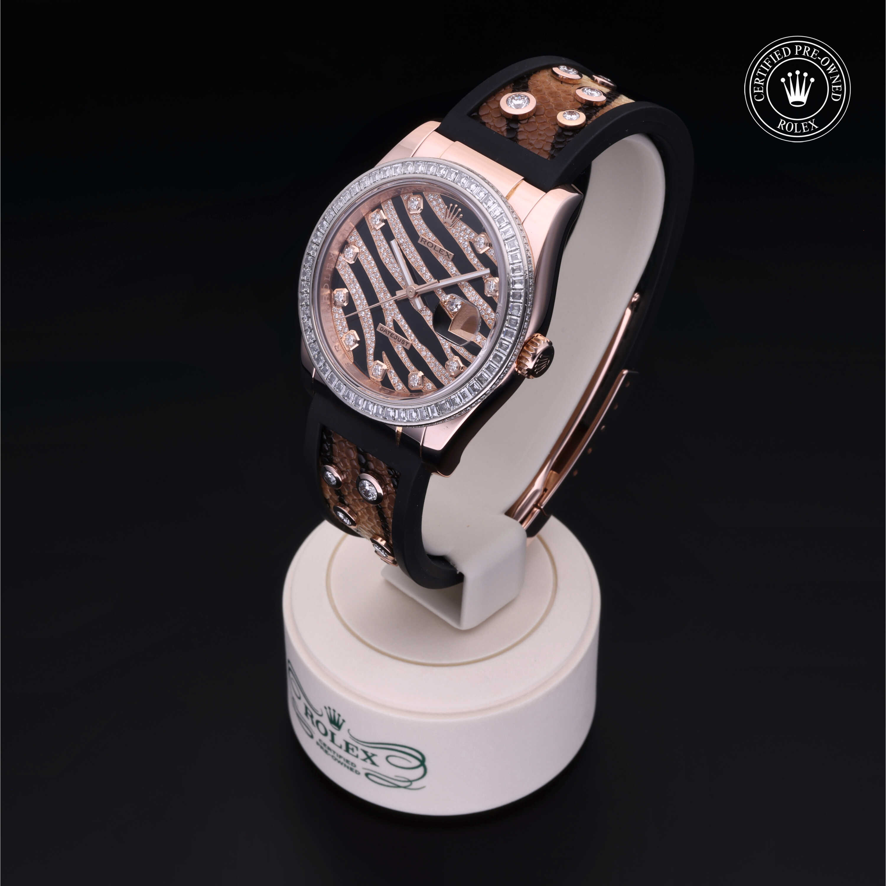 Rolex Certified Pre-Owned Datejust (116185BBR)