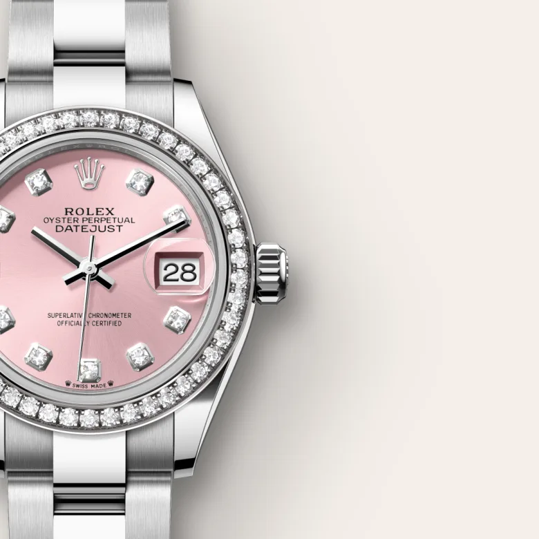 ＜非売品＞ROLEX レザー製トレイ アイボリー/ラベンダー2個セットBOX付き Rolex Lady-Datejust in Oystersteel, Oystersteel and gold