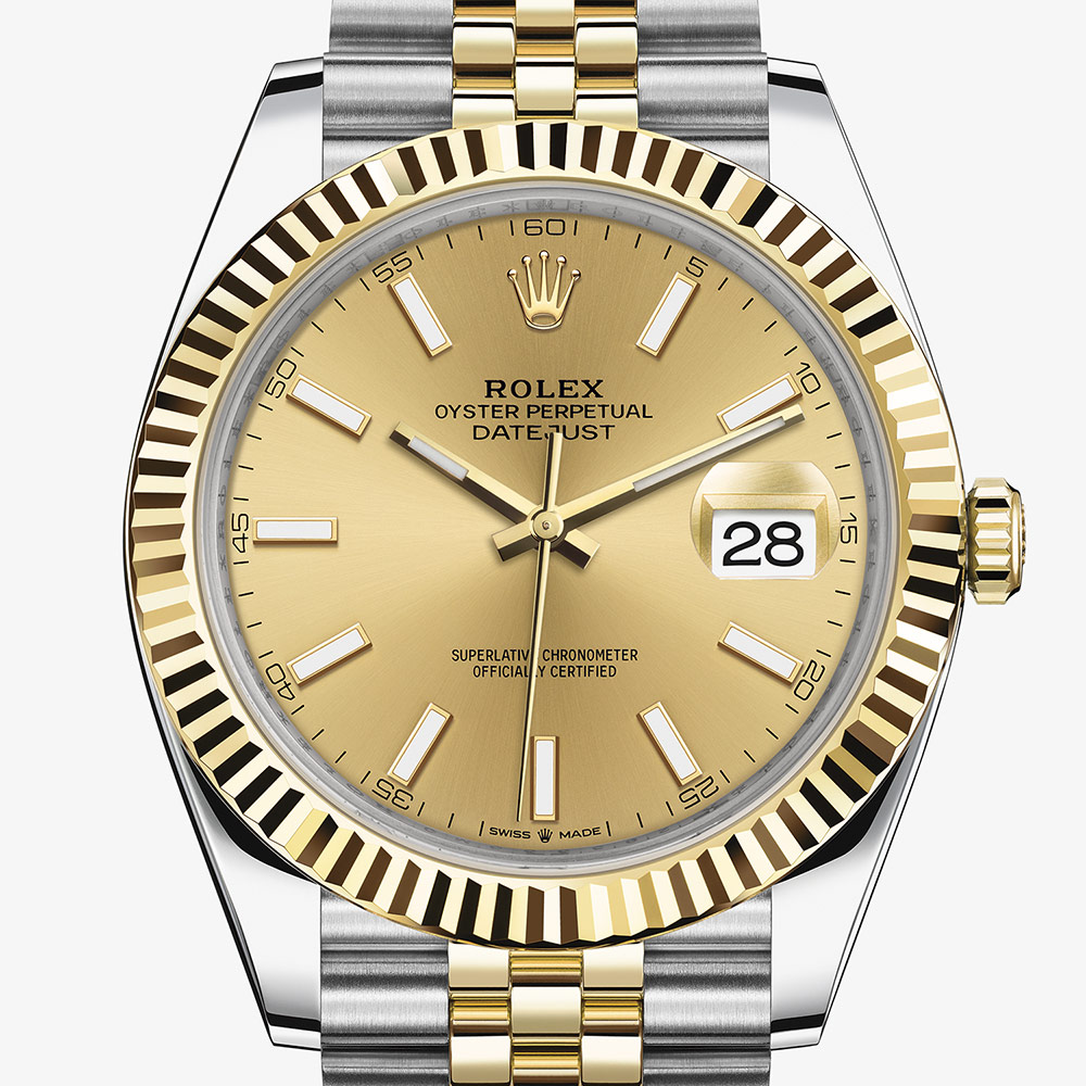 how to change the date on a rolex datejust