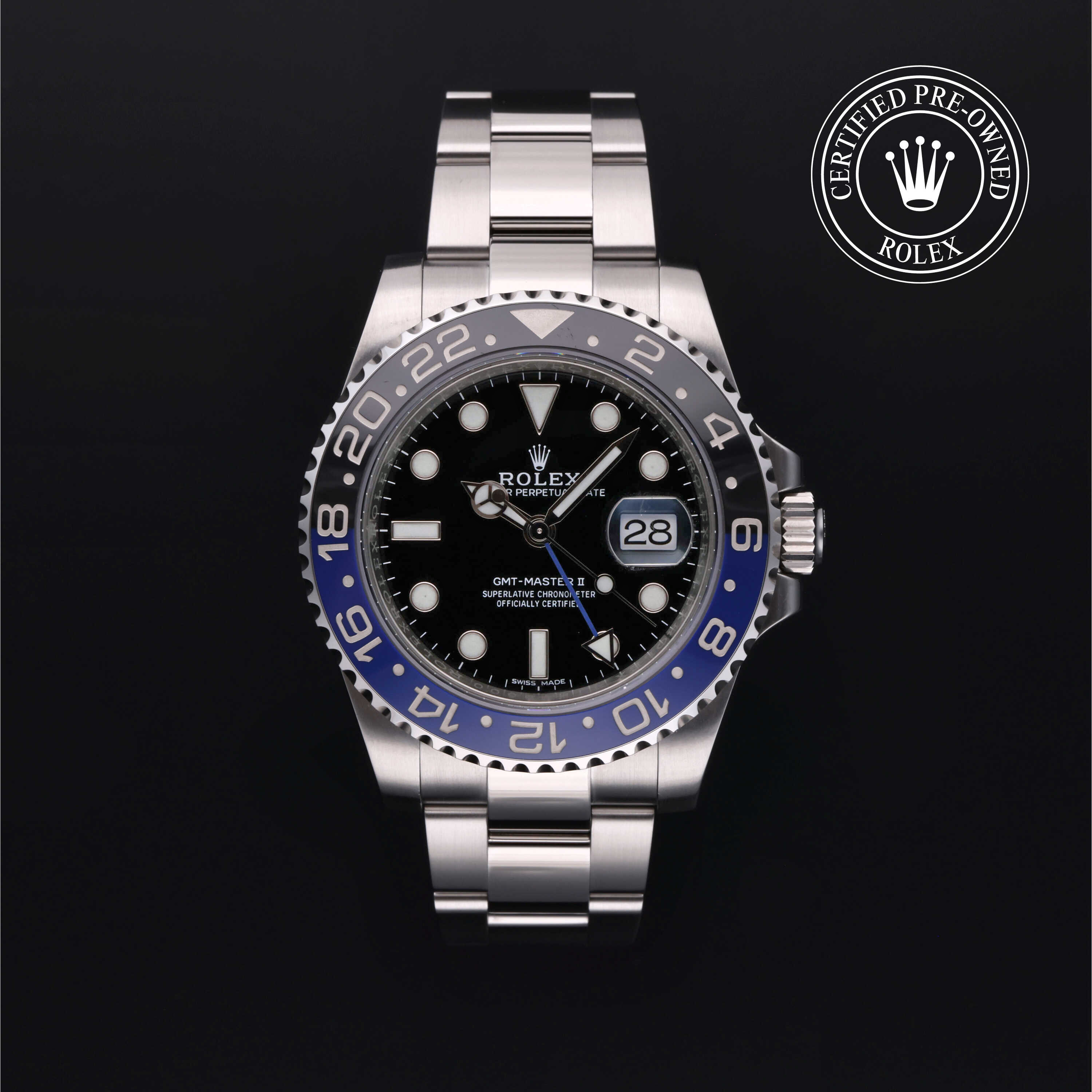 Rolex gmt master ii hotsell blue dial